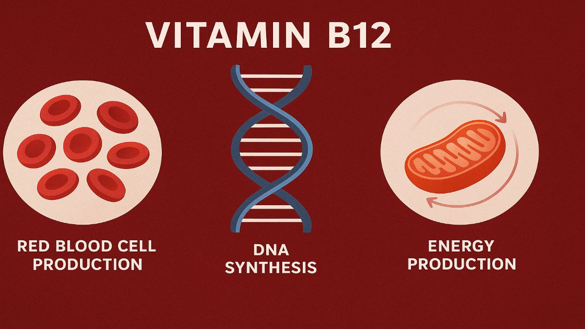 विटामिन B12 की कमी किस वजह से होती है? | Vitamin B12 Ki Kami Kis Wajah Se Hoti Hai? 2 Vitamin B12 Ka Mahatv