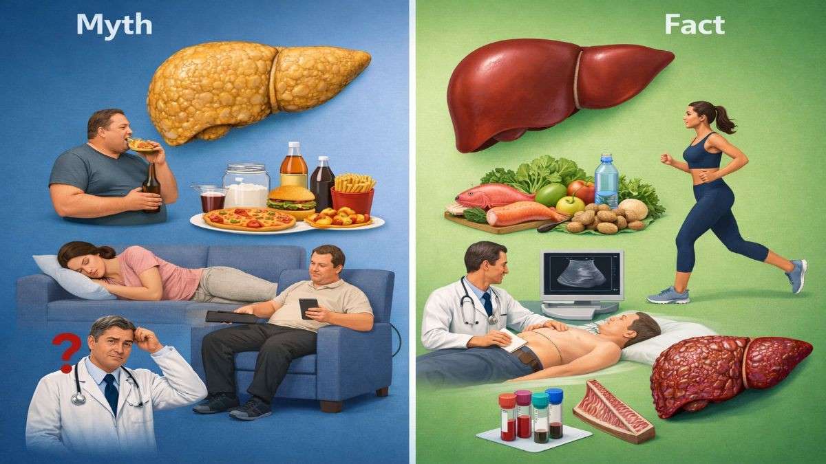जानिये कितना खतरनाक है फैटी लिवर? 90% लोग यह गलती कर रहे हैं 8 fatty liver myths and facts in hindi