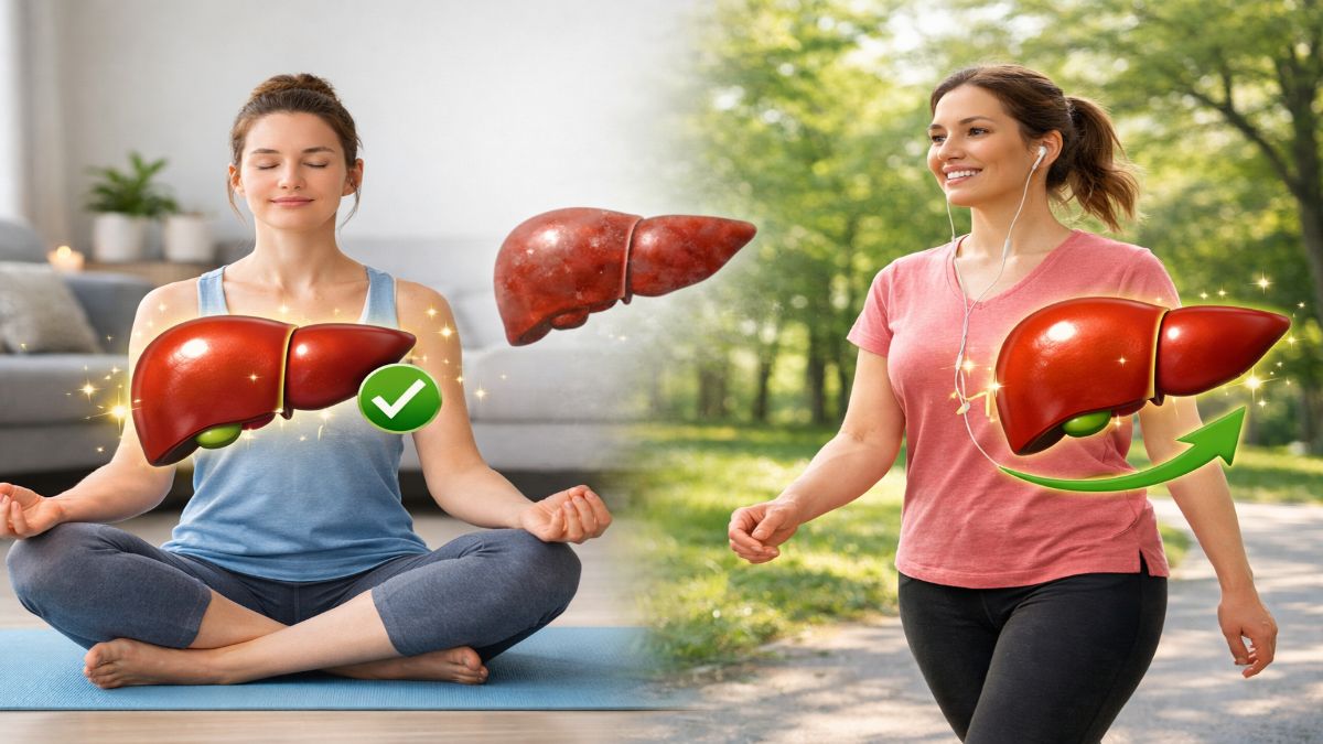 जानिये कितना खतरनाक है फैटी लिवर? 90% लोग यह गलती कर रहे हैं 7 yoga exercise for fatty liver treatment in hindi