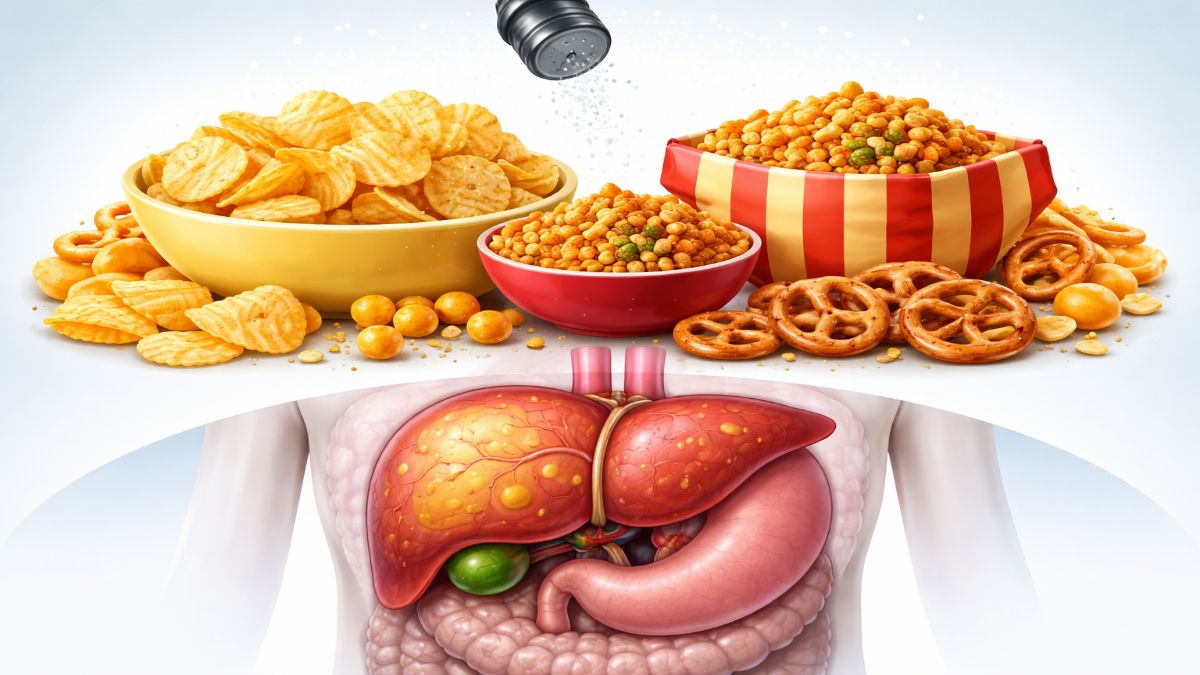 zyada namak se liver sujan