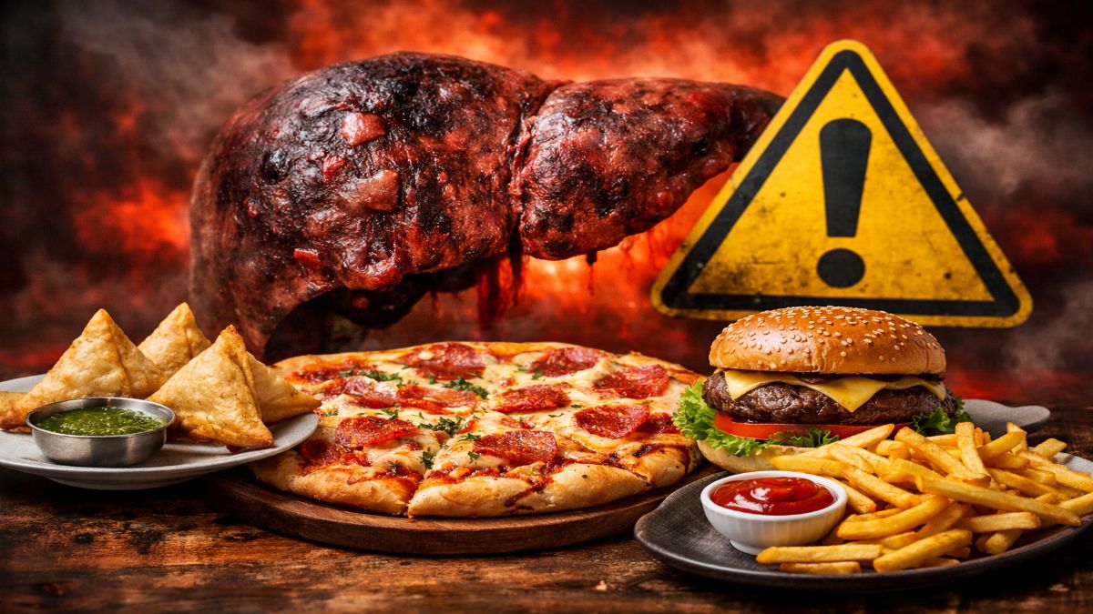 junk food liver sujan badhata hai