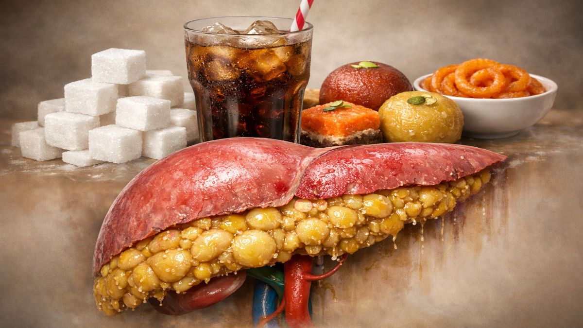 zyada sugar se fatty liver