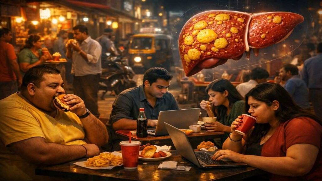 india mein fatty liver cases badhne ka reason unhealthy lifestyle