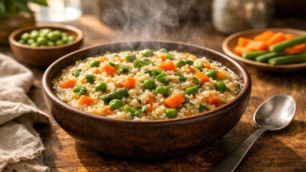 vegetable dalia healthy breakfast fatty liver fiber rich indian diet for liver